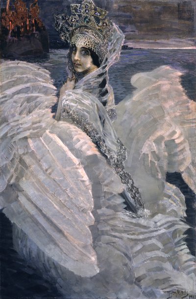 الأميرة سوان ، 1900 بواسطة Mikhail Aleksandrovich Vrubel