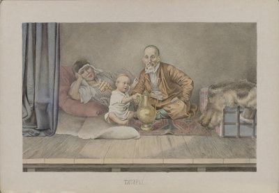 التتار 1862. بواسطة ميخائيل ستيبانوفيتش زنامنسكي