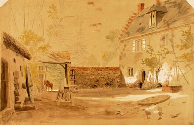 دير القديس فاليري القديم ، فرنسا ، 1862. بواسطة عامل منجم كيلبورن كيلوج