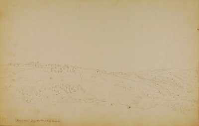 القدس من تل مجلس الشر بواسطة عامل منجم كيلبورن كيلوج