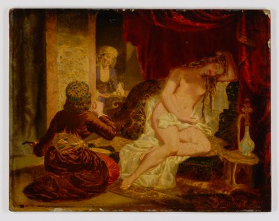 الأميرة الشرقية بعد الحمام ، كاليفورنيا. 1866. بواسطة عامل منجم كيلبورن كيلوج