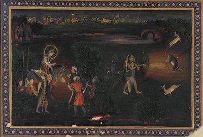 مطاردة الغزلان في الليل بواسطة أنا كالان خان