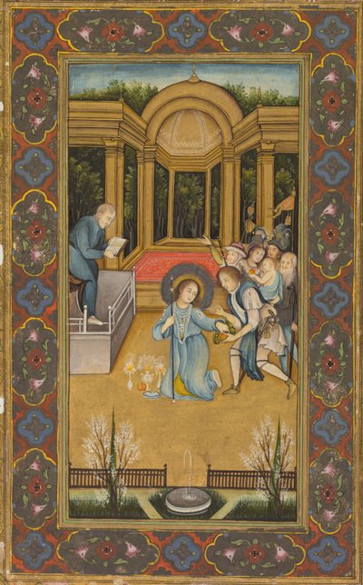 يسوع بين أطباء الهيكل ، ج. 1760. بواسطة أنا كالان خان