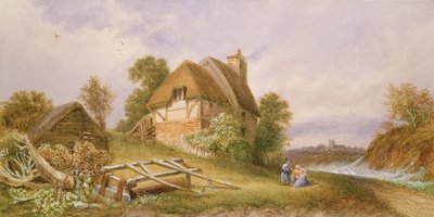 بالقرب من كرايستشيرش ، هامبشاير ، 1874 بواسطة Miss Lorimer
