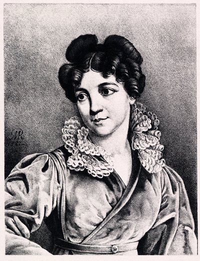 صورة للكونتيسة براسكوفيا بتروفنا كوتايسوفا 1784-1870 ، 1827 بواسطة متواضع ديمترييفيتش ريزفوي