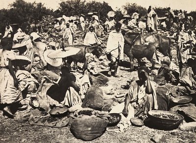 "بناء إمبراطورية" في العصر الفاشي: السوق الحبشي ، 09/05/1936 (b / w photo) بواسطة موديستينو بالدينيتي