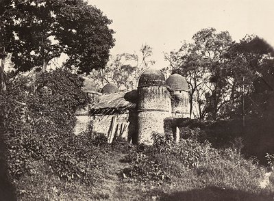 "بناء إمبراطورية" في العصر الفاشي: كنيسة إندا يسوع في ماكالي ، 09/05/1936 (b / w photo) بواسطة موديستينو بالدينيتي