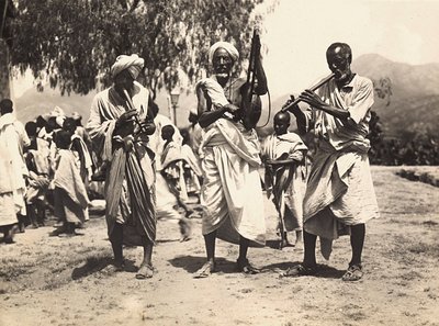 "بناء إمبراطورية" في العصر الفاشي: موسيقيو حباب ، 09/05/1936 (b / w photo) بواسطة موديستينو بالدينيتي