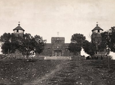 "بناء إمبراطورية" في العصر الفاشي: كنيسة حبشية في أسمرة ، 09/05/1936 (b / w photo) بواسطة موديستينو بالدينيتي