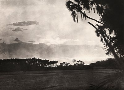 "بناء إمبراطورية" في العصر الفاشي: غروب الشمس في جاسك ، 09/05/1936 (صورة بالأبيض والأسود) بواسطة موديستينو بالدينيتي