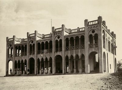 "بناء إمبراطورية" في العصر الفاشي: مركز شرطة أغردات ، 09/05/1936 (صورة بالأبيض والأسود) بواسطة موديستينو بالدينيتي