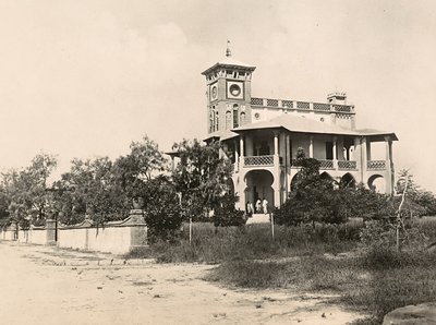 "بناء إمبراطورية" في العصر الفاشي: مركز شرطة شيرين ، 09/05/1936 (b / w photo) بواسطة موديستينو بالدينيتي