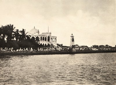 "بناء إمبراطورية" في العصر الفاشي: قاعة مدينة ماساوا ، 09/05/1936 (b / w photo) بواسطة موديستينو بالدينيتي