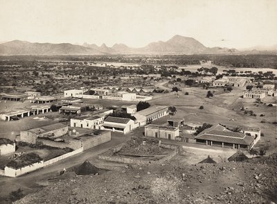 "بناء إمبراطورية" في العصر الفاشي: منظر أغوردات ، 09/05/1936 (b / w photo) بواسطة موديستينو بالدينيتي