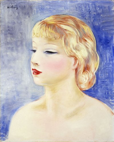 امرأة شقراء؛ أنثى شقراء بواسطة مويس كيسلينج