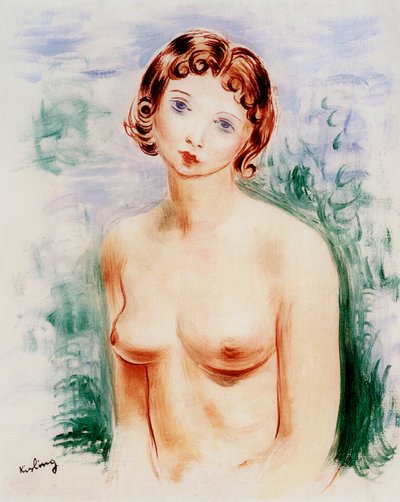 أنثى عارية ، القرن العشرين بواسطة Moise Kisling