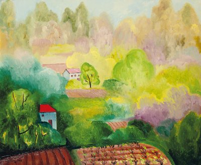 المناظر الطبيعية في سان تروبيه بواسطة مويس كيسلينج