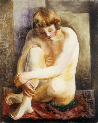 عارية جالسة؛ نو أسيس بواسطة مويس كيسلينج