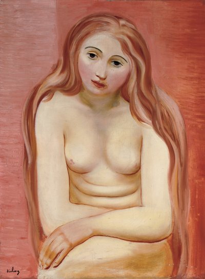 عارية جالسة؛ نو أسيس بواسطة مويس كيسلينج