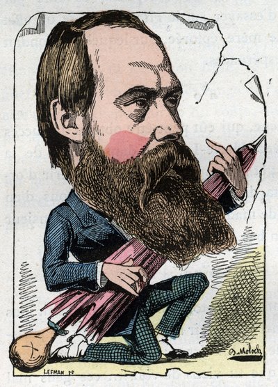 صورة لكونت باريس (1838 - 1894) (لويس فيليب دورليانز) بواسطة الطاغوت
