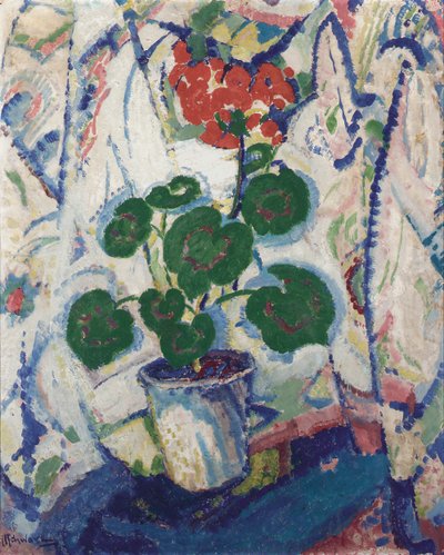 حياة ساكنة الزهرة ، 1914-16 (زيت على ظهر السفينة) بواسطة الأم السوداء