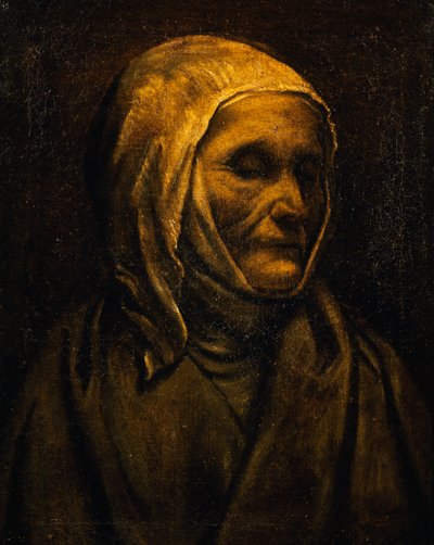 Portrait of Saint Angela Merici بواسطة موريتو دا بريشيا