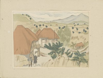 ينابيع كاواكامي الساخنة Kawakami Onsen (العنوان على الكائن) الجزء الثاني ، منطقة آيزو (عنوان المسلسل) داي نيشو ، أيزو نو بو (عنوان المسلسل) مطبوعات المناظر الطبيعية اليابانية (عنوان السلسلة) نيهون فوكي هانجا (عنوان المسلسل) بواسطة ناكاجيما جوتارو