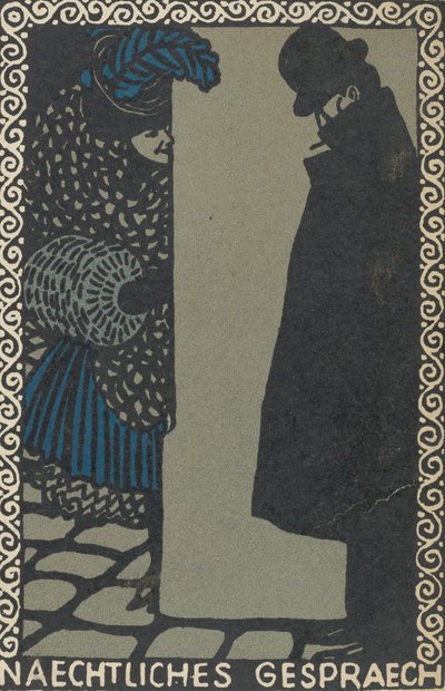 محادثات ليلية محادثات ليلية ، 1907. بواسطة موريتز جونغ