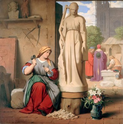 سابينا فون شتاينباخ 1844. بواسطة موريتز لودفيج فون شويند