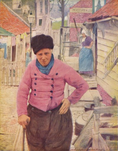 صياد هولندي ، 1903 بواسطة مورتيمر لودينجتون مينبيس