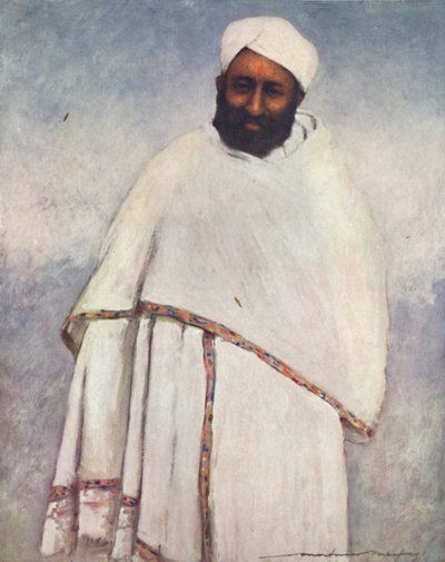 "A Kashmiri Pundat" ، 1903 بواسطة مورتيمر لودينجتون مينبيس