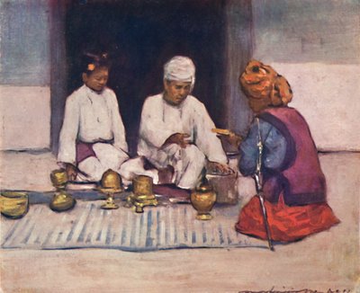"رئيس شان وزوجته" ، 1903 بواسطة مورتيمر لودينجتون مينبيس
