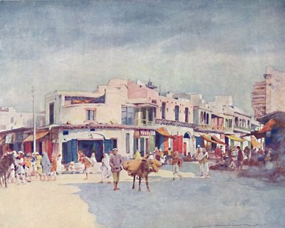"مشهد من الشارع" ، 1903 بواسطة مورتيمر لودينجتون مينبيس