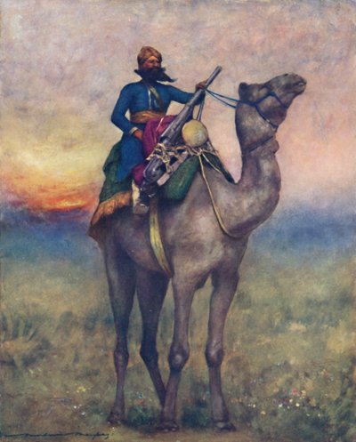 حامل بندقية دوارة من راجبوتانا ، 1903 بواسطة مورتيمر لودينجتون مينبيس