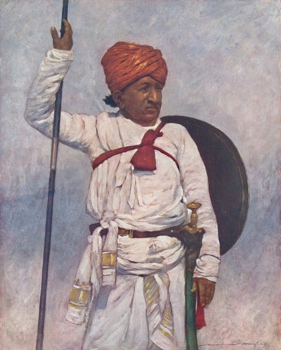 "التجنيب المسلح لرؤساء بومباي" ، 1903 بواسطة مورتيمر لودينجتون مينبيس