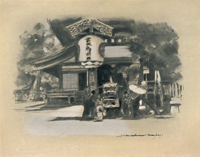 "في كيوتو" ، 1903 بواسطة مورتيمر لودينجتون مينبيس