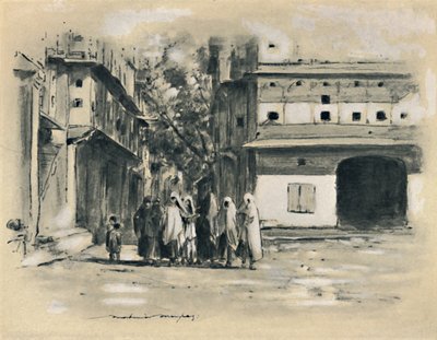 "امرأة مسلمة" ، 1903 بواسطة مورتيمر لودينجتون مينبيس