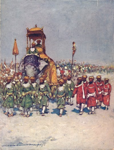 "واحدة من أكثر المجموعات روعة في موكب الخدم" ، 1903 بواسطة مورتيمر لودينجتون مينبيس