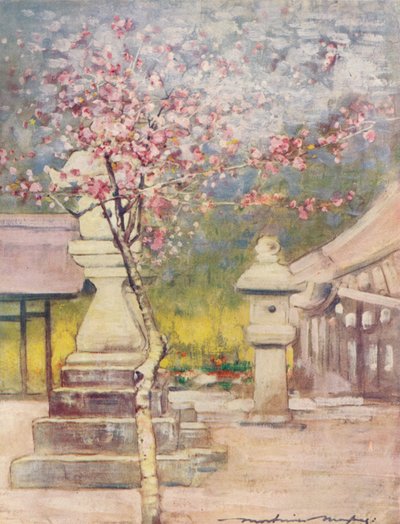 "Peach-Blossom" ، ج ١٨٨٧ ، ١٩٠١ بواسطة مورتيمر لودينجتون مينبيس