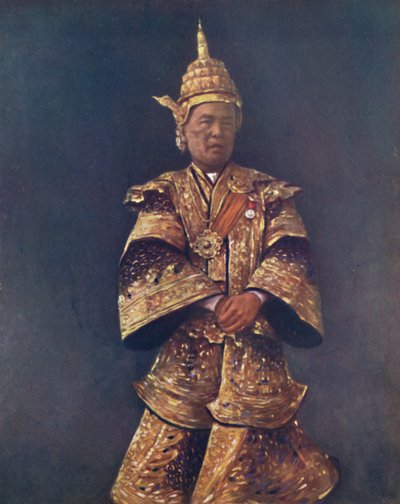 "Shan Chef at the Durbar" ، 1903 بواسطة مورتيمر لودينجتون مينبيس