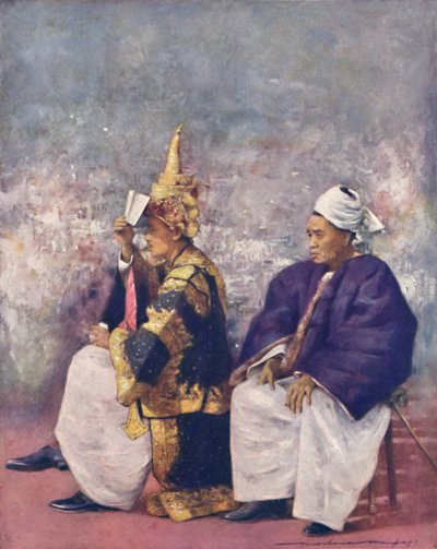 "رؤساء شان يشاهدون دوربار" ، 1903 بواسطة مورتيمر لودينجتون مينبيس