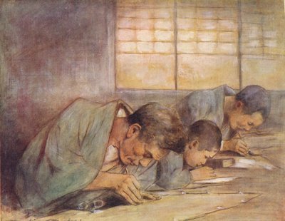 "Stencil-Makers"، c1887، 1901 بواسطة مورتيمر لودينجتون مينبيس