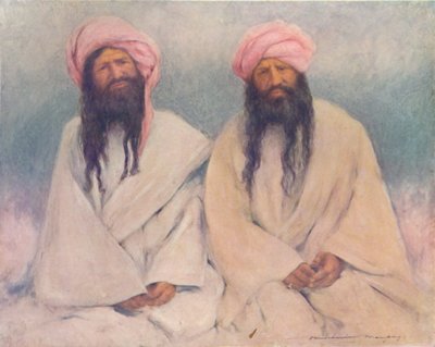 "اثنان من زعماء البلوش" ، 1903 بواسطة مورتيمر لودينجتون مينبيس