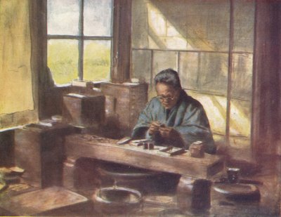 عامل Cloissonne ، c1887 ، 1901 بواسطة مورتيمر لودينجتون مينبس