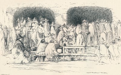 منتصف النهار في بويبلا ، c1895 ، 1896 بواسطة مورتيمر لودينجتون مينبس