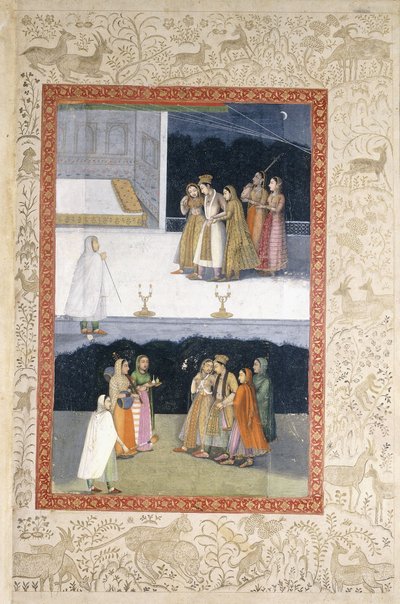 شاب متعب ، ج .1720 بواسطة مدرسة موغال