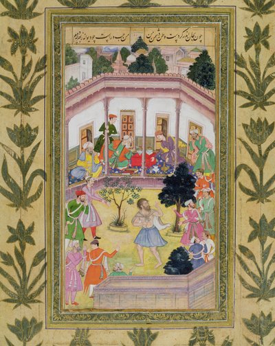 اضطراب من قبل رجل مجنون في تجمع اجتماعي من ألبوم Clive الصغير (مرحاض غير شفاف على الورق) بواسطة مدرسة موغال