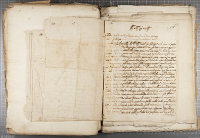 مجموعة رسومات كتبها Mutio Oddi من Urbino and others، p116، c.1635-40 (قلم وحبر على ورق في مجلد مقيد) بواسطة Muzio Oddi