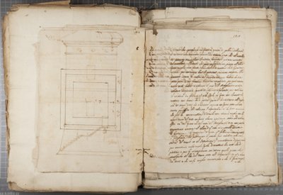 مجموعة رسومات كتبها Mutio Oddi من Urbino and others، p120، c.1635-40 (قلم وحبر على ورق في مجلد مقيد) بواسطة Muzio Oddi