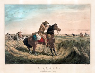 Old West Sharpshooter بواسطة Currier & Ives بواسطة كوريير وآيفز